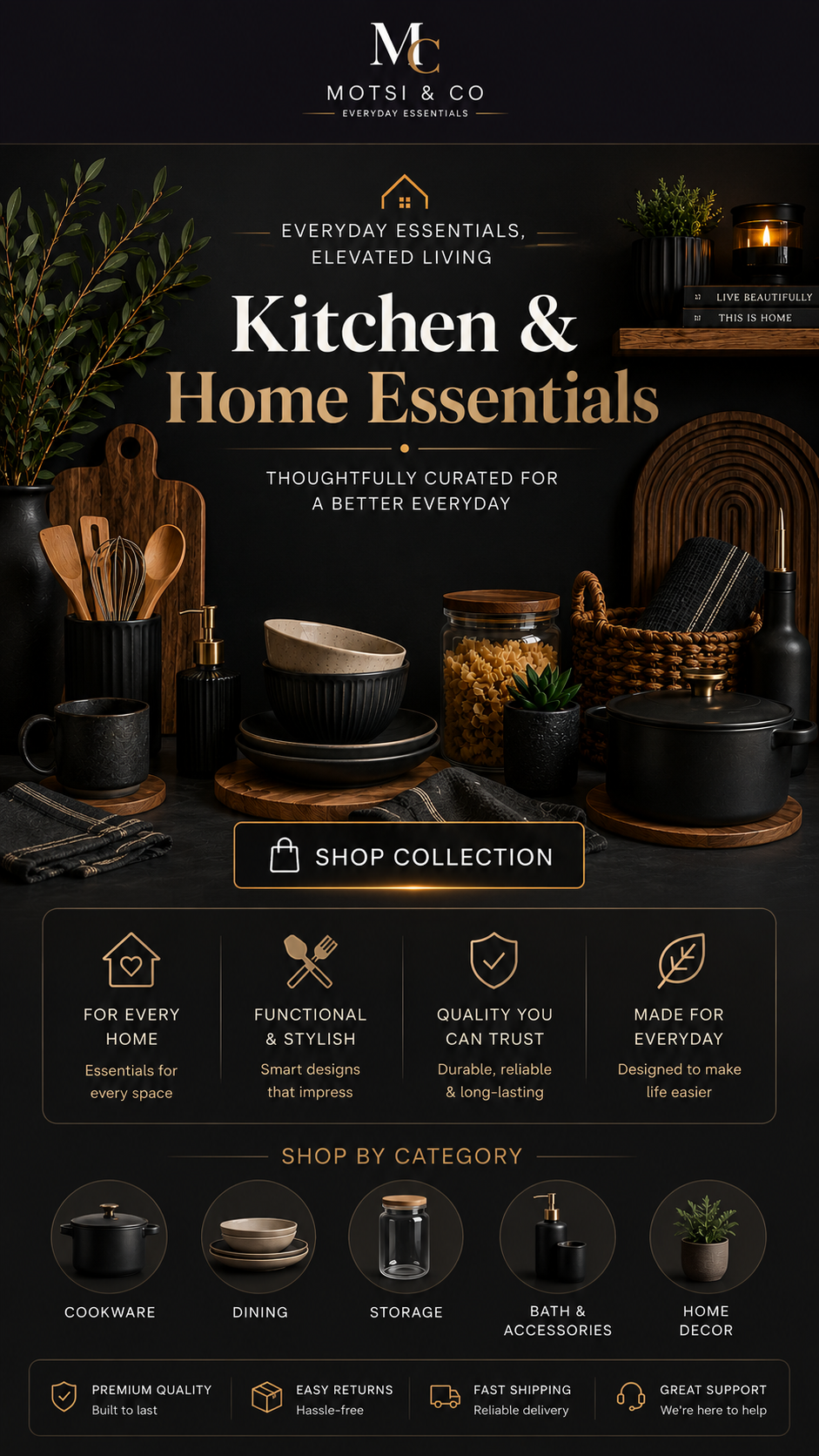 Kitchen and Home Essentials