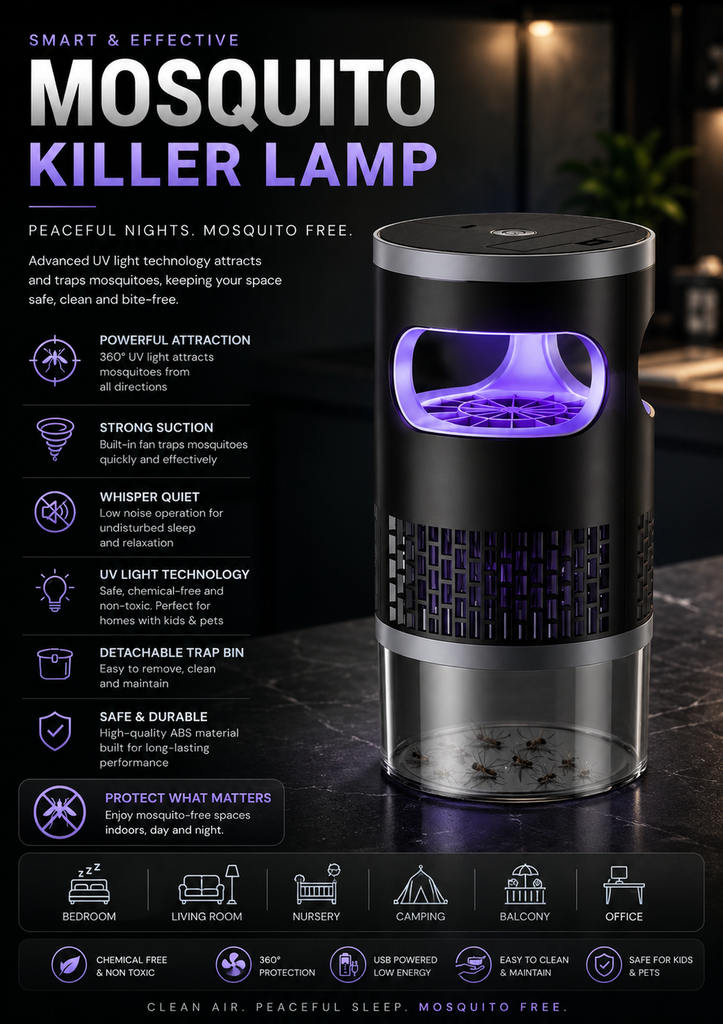 Mosquito Killer Lamp